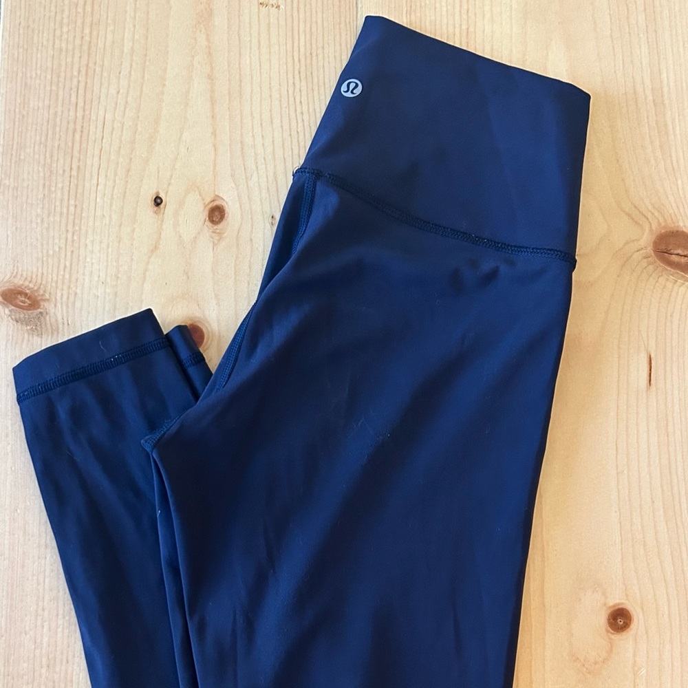 Lululemon leggings navy blue size6